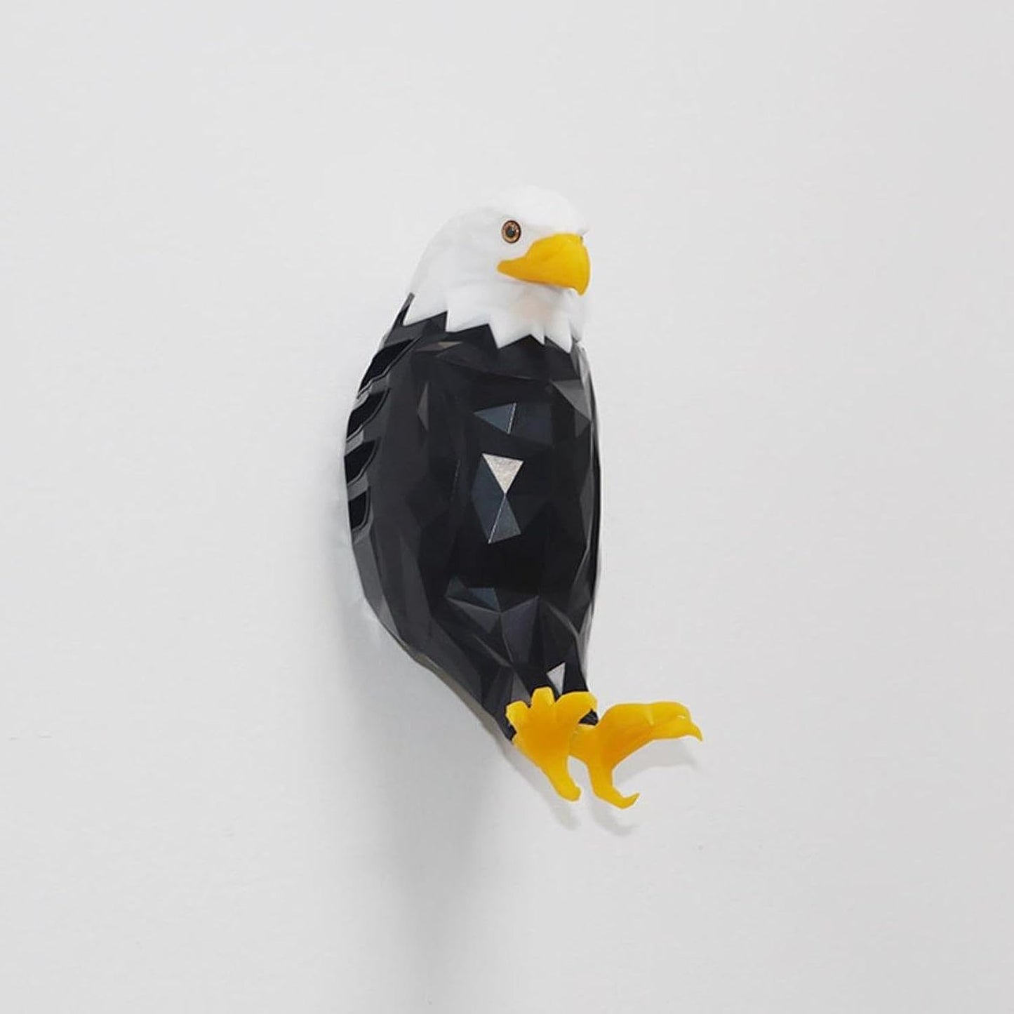 3D Eagle Wall Lamp glowing on wall with ambient LED light