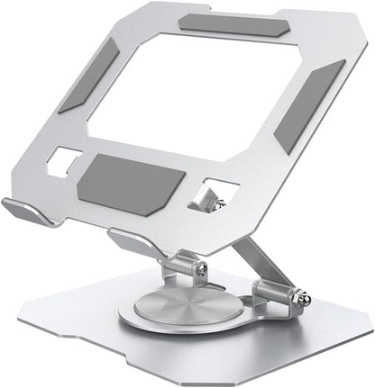 Tablet Stand – 360° Rotating Adjustable Aluminium Holder