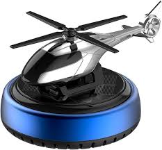 Helicopter Solar Car Air Freshener – Stylish, Eco-Friendly Fragrance